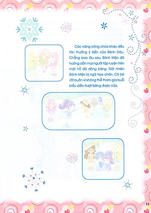 Cô Bé Bánh Dâu- 1000 Đề Can Lấp Lánh - Tập 4