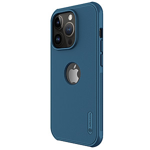 Ốp Lưng cho iPhone 14 / 14 Plus / 14 Pro / 14 Pro Max Nillkin Super Frosted Shield Pro Case (Có phần cắt LOGO) - Hàng Chính Hãng
