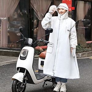 Áo Mưa Thời Trang Họa Tiết Gấu Nice Thiết Kế Thân Dài Có Kính Chắn Mưa Và Bao Tay Tiện Lợi- CÓ 4 MÀU - LOẠI 1 - HÀNG CHÍNH HÃNG MINIIN