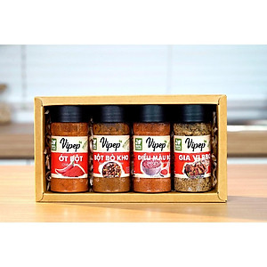 Gia Vị Bột Bò Kho Tự Nhiên Vipep Hũ Nhựa Tròn 60g