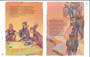 Sách Lịch sử Việt Nam bằng tranh: Đại Việt dưới thời Lý Nhân Tông (Bản màu, bìa cứng)