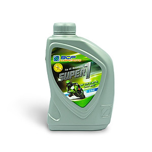 Combo Dầu Nhớt Xe Máy BCP 15W40 (1L) + Dung Dịch Làm Sạch Buồng Đốt BCP S-Ultra (0.6L)
