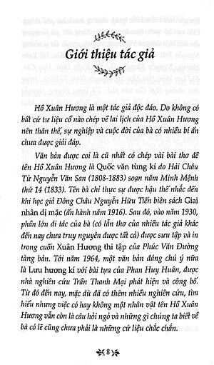 Sách Văn Học Trong Nhà Trường : Thơ Hồ Xuân Hương