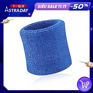 Băng cổ tay thấm mồ hôi thể thao nam nữ Boer 0230 Sports Bandage Aol (1 chiếc) - Băng thấm mồ hôi, cuốn cổ tay thể thao - Chạy bộ, đạp xe, bóng đá, bóng bàn, bóng chuyền, hoạt động ngoài trời - Hàng chính hãng