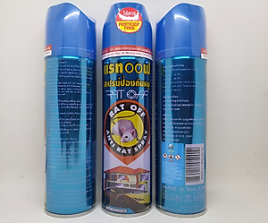 Chai xịt đuổi chuột Rat Off thái lan, đuổi sạch chuột hiệu quả nhanh chóng và dung tích 300ml