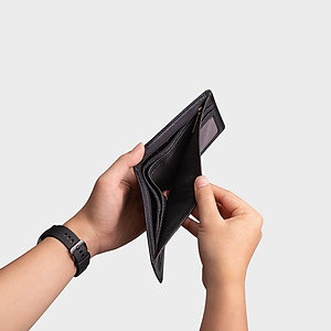 Ví nam da bò Lata ( Thời trang nam - Ví da thật LVN70 )