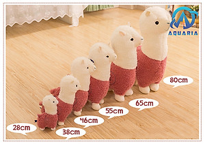 Thú Bông Lạc Đà A Đán Bá Đạo Alpaca Quà Tặng Cưng Xỉu Siêu Hot