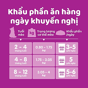 Pate Cho Mèo Con Vị Cá Ngừ Whiskas Kitten Hộp 12 Gói 80g 