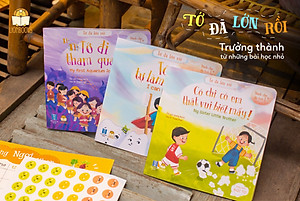Combo 3 Cuốn Sách Kỹ Năng Cho Bé 1-2-3-6 Tuổi - Bộ Tớ Đã Lớn Rồi (Song Ngữ Anh Việt) - Truyện Tranh Cho Bé Tập Nói, Mầm Non