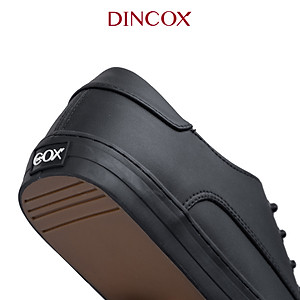 Giày Sneaker Da Nam DINCOX E11 Sang Trọng Lịch Thiệp Black