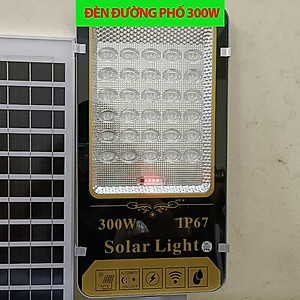 ĐÈN NĂNG LƯỢNG MẶT TRỜI, ĐÈN ĐƯỜNG 300W.