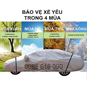  Bạt trùm xe ô tô 7 chỗ Mitsubishi Xpander vải dù oxford cao cấp áo trùm che, bạc phủ xe oto chống nóng,mưa,bụi