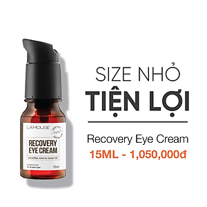 Kem dưỡng vùng da quanh mắt Lá House Recovery Eye Cream 15ml