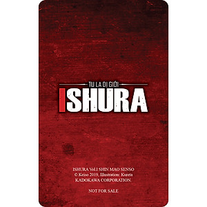 Sách ISHURA – Tu La Dị Giới (Tập 1: Tân Ma Vương Đại Chiến)