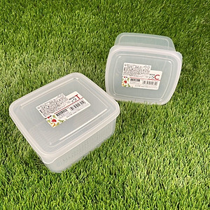 Bộ hộp thực phẩm 2 lớp Nhật Bản 1.1L (Made in Japan)
