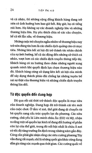 Tiếp Thị 4.0 - Dịch Chuyển Từ Truyền Thống Sang Công Nghệ Số (Tái Bản 2022)
