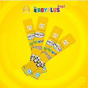Babyplus - Siro ăn Ngon, Tăng Cân _ Hỗ Trợ Tiêu Hóa _ Tăng Cường Sức Đề kháng (1 Hộp 30 gói)