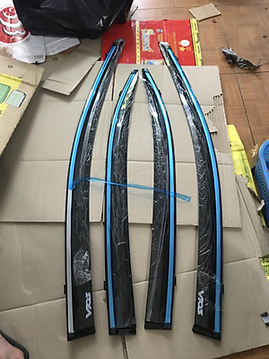 Bộ vè che mưa chỉ mạ crom dành cho Vios form 2019 -2020