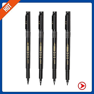 BAOKE Bút viết thư pháp hán tự 4 kích cỡ- 1 Cây-S20
