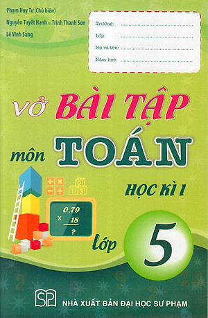 Sách Vở Bài Tập Môn Toán Học Kì 1 (Lớp 5)