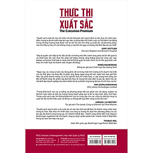 Sách Thực Thi Xuất Sắc (The Execution Premium)