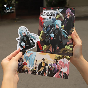 Sách - Về Chuyện Tôi Chuyển Sinh Thành Slime - Tập 6 - Tặng Kèm Bookmark + Postcard
