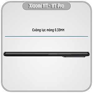 Kính cường lực Nillkin CP+ PRO cho Xiaomi 11T - 11T Pro FULL viền đen - Hàng nhập khẩu
