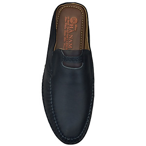 Dép Bít Mũi Nam HA NAM Da Bò Thật Cao Cấp GSB2075