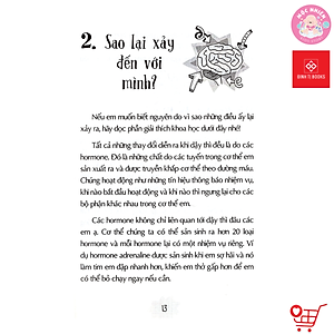 Sách - Tuổi dậy thì - Từ "Cậu bé" đến "Anh chàng" và Từ "Cô bé" đến "Cô nàng" - cho bé 9 tuổi trở lên - Đinh Tị Books
