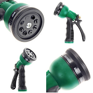 Vòi nước , vòi phun nước rửa xe tưới cây tăng áp thông minh 8 chế độ 206815