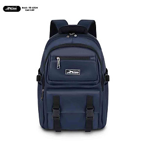 Balo Trung Học Thời Trang Cao Cấp XBags Dark Blue Xb3202 – Balo Nhiều Ngăn, Chống Nước, Đựng Laptop 15.6 Inch, Cá Tính, Trẻ Trung!