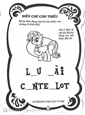 Bộ Sách My Little Pony - Tô Màu Và Các Trò Chơi (Bộ 3 Cuốn)