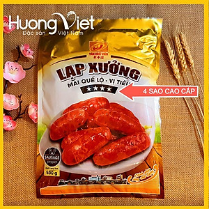 Đặc Sản Sóc Trăng - Lạp Xưởng Sóc Trăng Mai Quế Lộ Vị Tiêu Tân Huê Viên 500G, Lạp Xưởng Tiêu 4 Sao Cao Cấp Hương Vị Thơm Ngon Đậm Đà