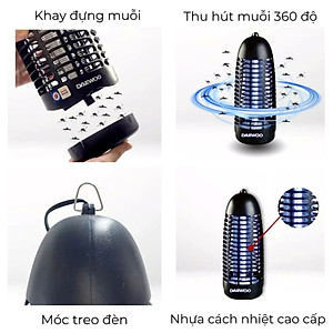 Đèn Bắt Muỗi Daewoo DWIK-780 Hàng Chính Hãng