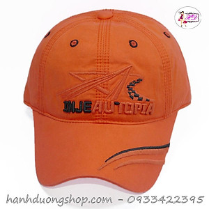 Mũ lưỡi trai nam Inje A.utopia nón kết đẹp đánh sò thêu xung quanh chất liệu vải cao cấp mẫu mã đẹp