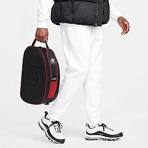 Túi đựng giày 2 ngăn chống nước màu đen TN.Bags – Túi thể thao cao cấp năng động bền đẹp tiện lợi TN.B 9001