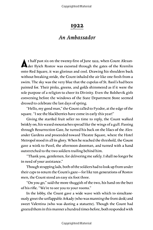 A Gentleman In Moscow