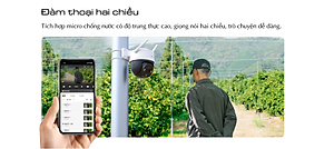 Camera IMOU CRUISER SE S21FP S41FP tích hợp mic, theo dõi đối tượng - Hàng chính hãng