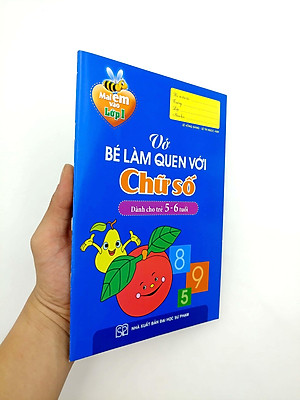 Sách Mai Em Vào Lớp 1 - Vở Bé Làm Quen Với Chữ Số (Dành Cho Trẻ Từ 5 - 6 Tuổi)(Tái Bản)
