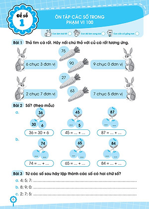 Đề Ôn Luyện Và Tự Kiểm Tra Toán Lớp 2 - Tập 1