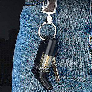 Vỏ Hộp Quẹt Bật Lửa Gas BCK862 Khò 1 Tia Mạnh Mẽ Nhìn Rõ Lượng Gas - Nhiều Màu