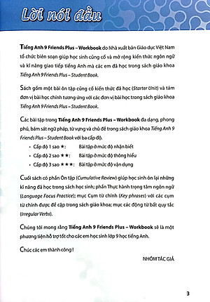 Tiếng Anh 9 Friends Plus - Workbook