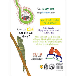 Sách Những câu hỏi tò mò & giải đáp thú vị về rừng mưa