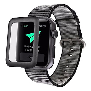 Miếng Dán Cường Lực Glass 3D 9H Full Màn Hình Cho Apple Watch - Hàng chính hãng