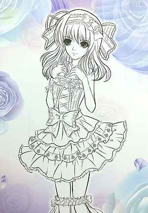 Sách Tô Màu Công Chúa Nhỏ - Tô Màu Công Chúa - Công Chúa Mộng Mơ