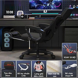 Ghế công thái học New beginning, ghế văn phòng lưới công thái học tốt nhất có tựa đầu NB819