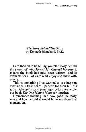 Sách Who Moved My Cheese? - Ai Lấy Miếng Pho Mát Của Tôi