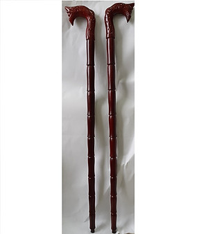 Gậy Batoong chống trượt cho người già bằng gỗ