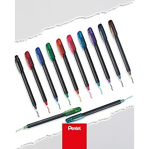 Bút gel Pentel Energel BL417 ngòi 0.7mm khô nhanh mực đẹp nhiều màu tiện lợi