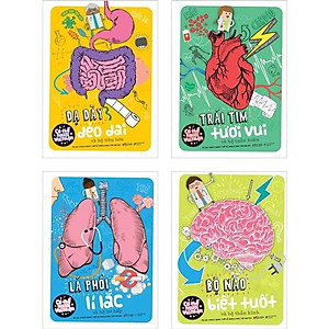 Bộ Cơ Thể Người Vui Nhộn (Bộ 4 Cuốn)
